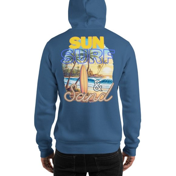 MUDPUPS SUN SURF & SAND Trendy Custom Aesthetic Oversized Ocean Beach Coverup - Picture 9 of 10